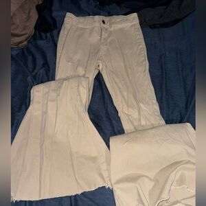 super cute bell bottom stretchy jeans